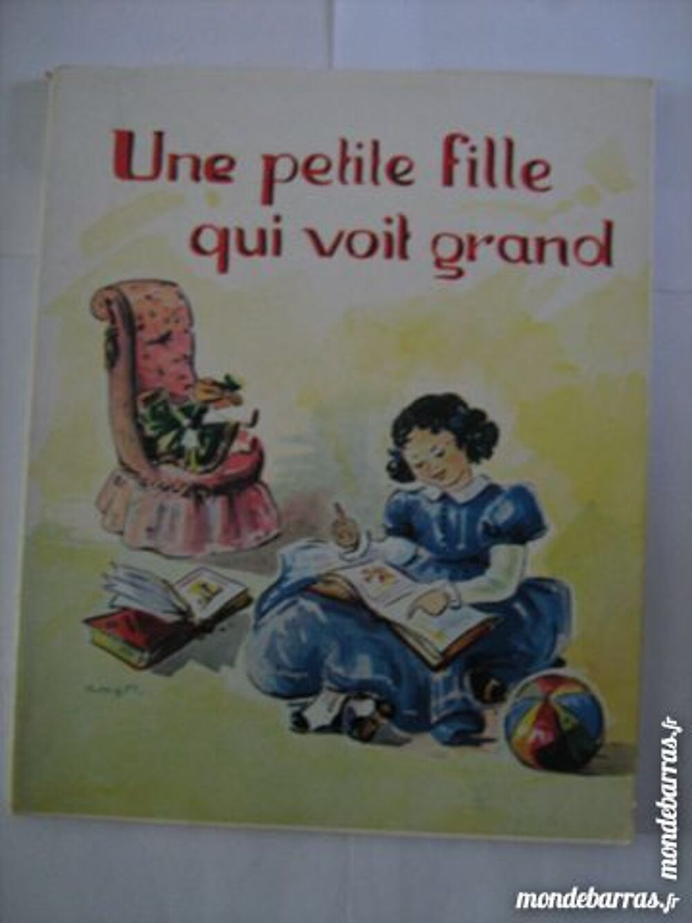 une petite fille qui voit grand Livres et BD