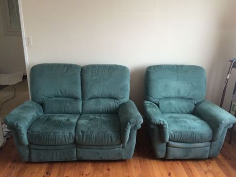 canap 2 places + fauteuil 80 Coarraze (64)