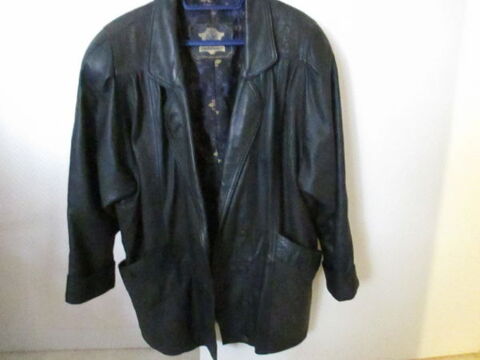 VESTE en CUIR femme   Taille 38/40 35 Malicorne (89)