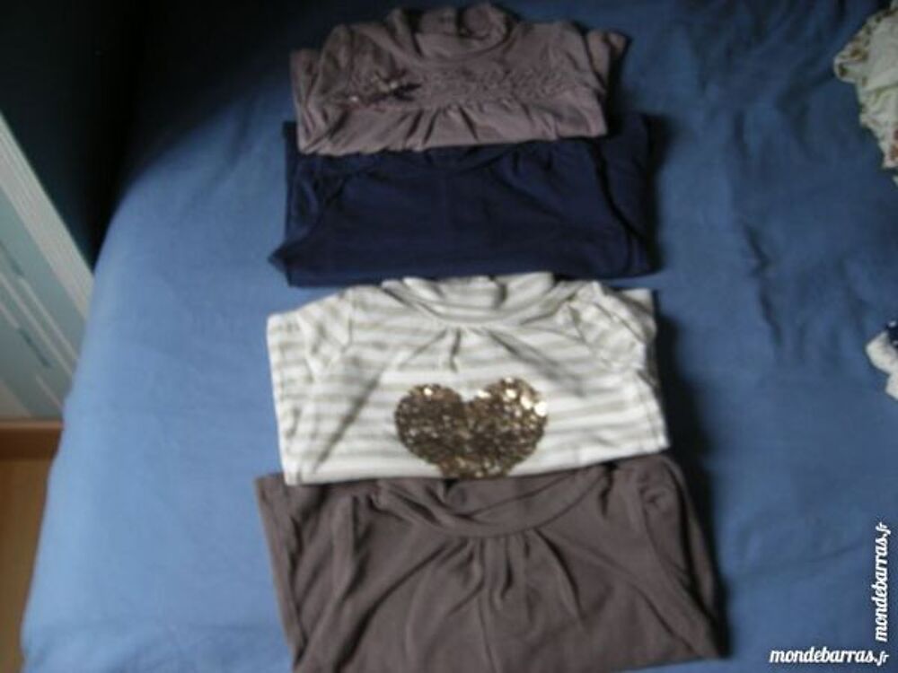 carton 22 v&ecirc;tements 9 mois fille Vêtements enfants