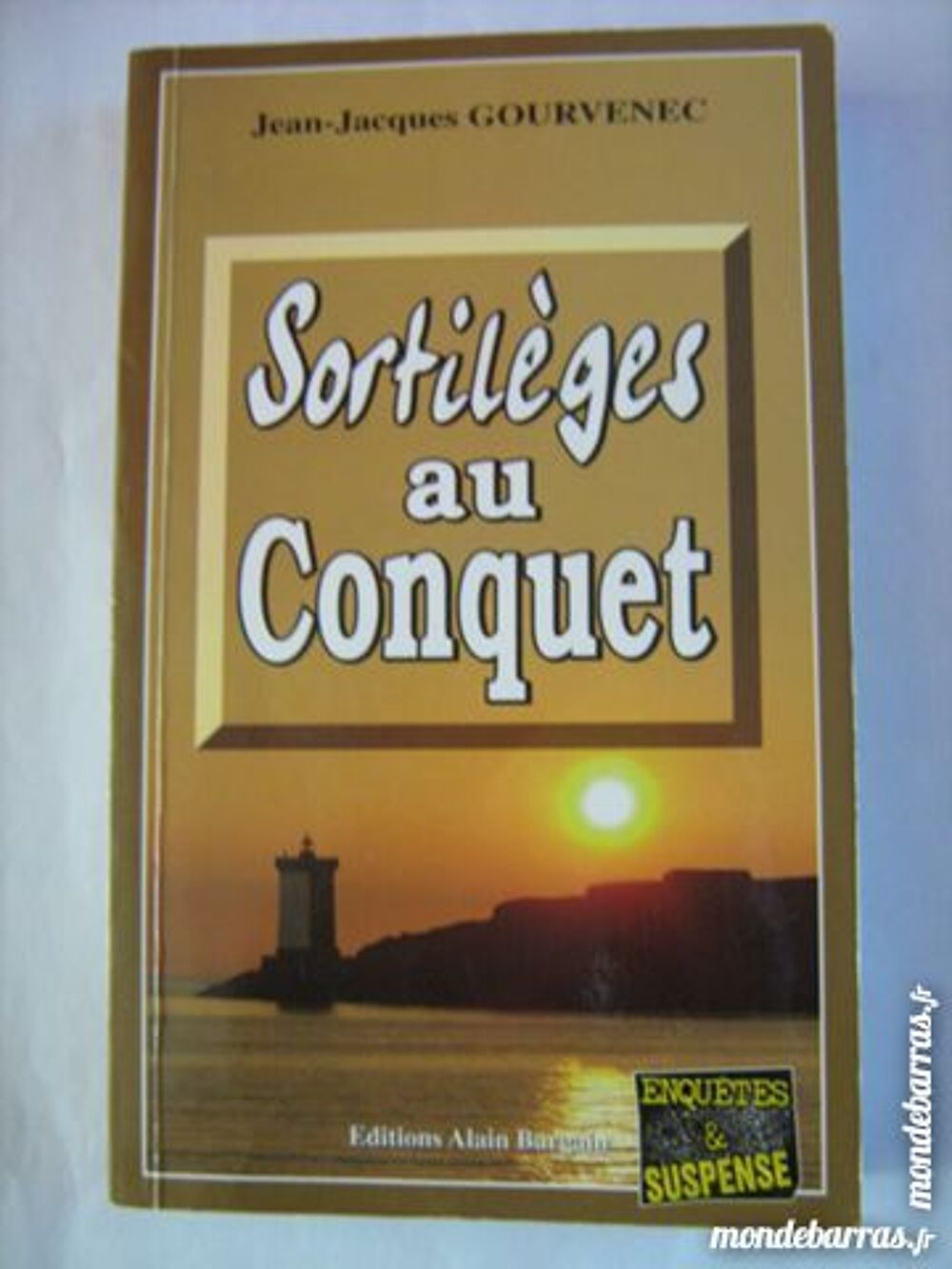 SORTILEGE AU CONQUET policier BRETON BARGAIN Livres et BD
