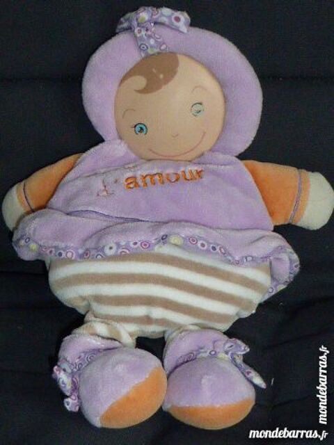 Doudou et compagnie bébé d'amour  mauve 5 Rueil-Malmaison (92)