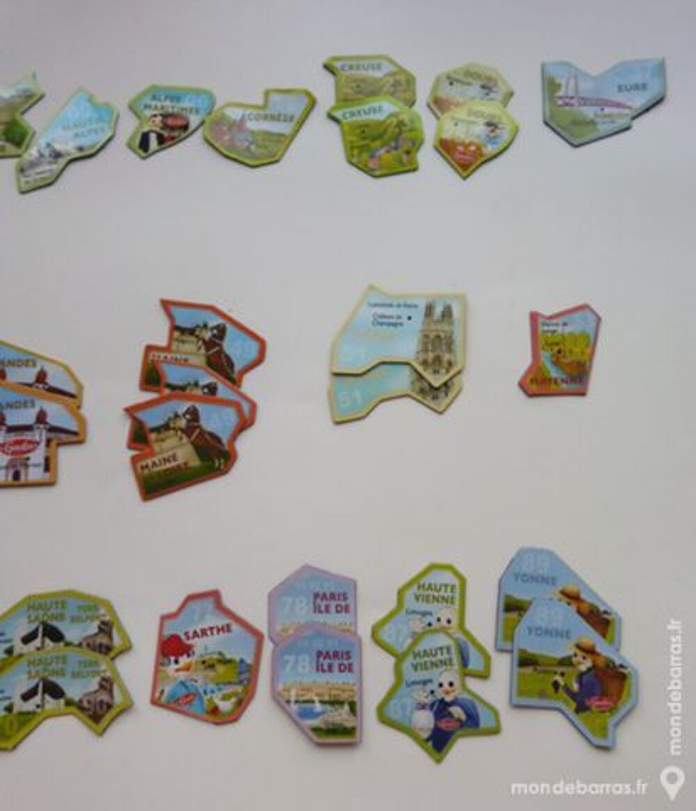 Magnets &laquo;la carte de France&raquo; de Le Gaulois Jeux / jouets