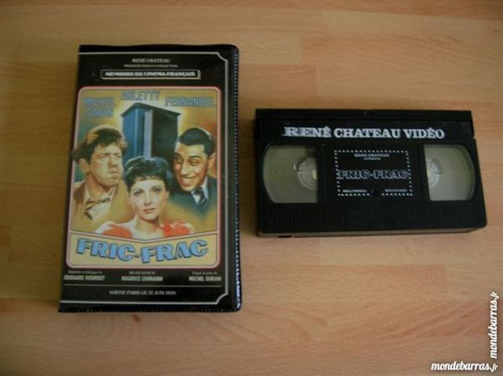 K7 VHS FRIC FRAC - RENE CHATEAU DVD et blu-ray
