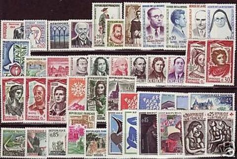 Anne complte timbres France 1961 NEUFS** 19 La Seyne-sur-Mer (83)