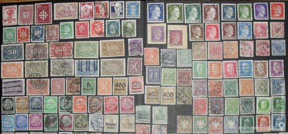 186 timbres Allemagne avant 1950 