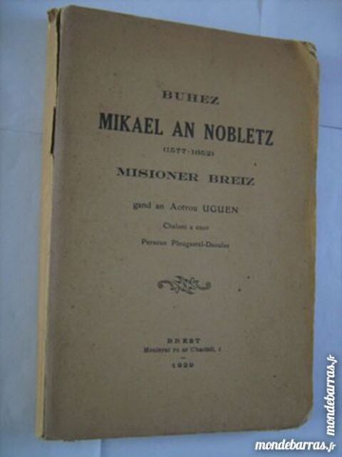livre crit en Breton -  MIKAEL AN NOBLETZ 12 Brest (29)