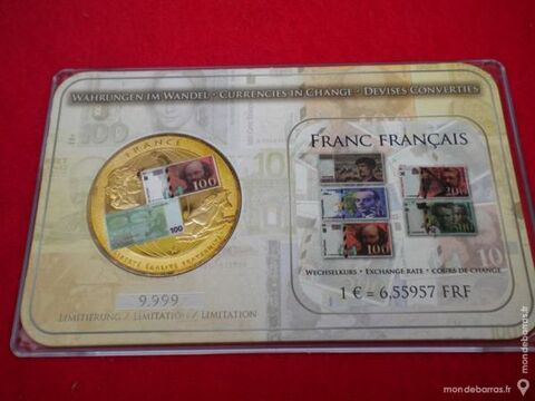 COFFRET  Franc-Euro  15 Dammarie-les-Lys (77)