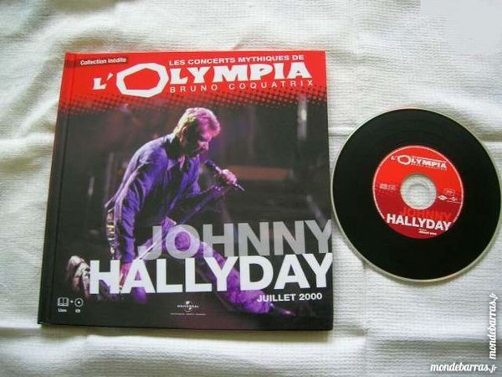 CD LIVRE JOHNNY HALLYDAY Les concerts Olympia Liv CD et vinyles
