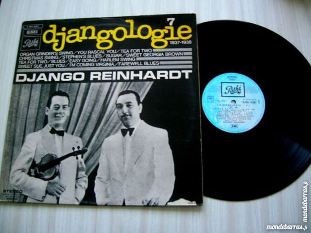33 TOURS DJANGO REINHARDT Djangologie 7 CD et vinyles