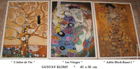 3 R�pros  � GUSTAV KLIMT � 45 Antibes (06)