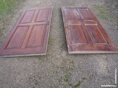 Porte ancienne bois massif XVIII siècle 165 Castres (81)