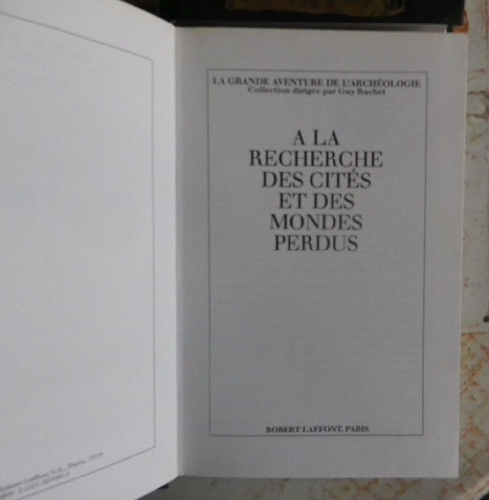 LA GRANDE AVENTURE DE L'ARCHEOLOGIE 15 VOLUMES Livres et BD