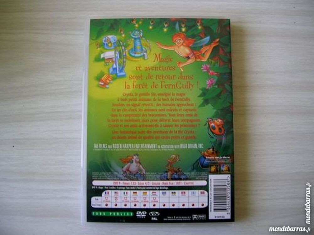 DVD CRYSTA LA FEE DE LA FORET Dessin anim&eacute; DVD et blu-ray