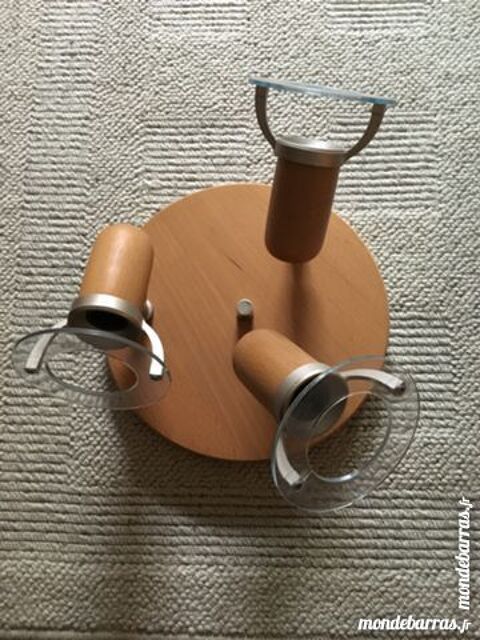 Plafonnier  3 spots - Bois 30 Bourg-la-Reine (92)