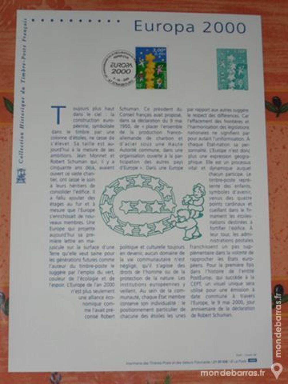 46 Documents Philat&eacute;liques Officiels 1998 
