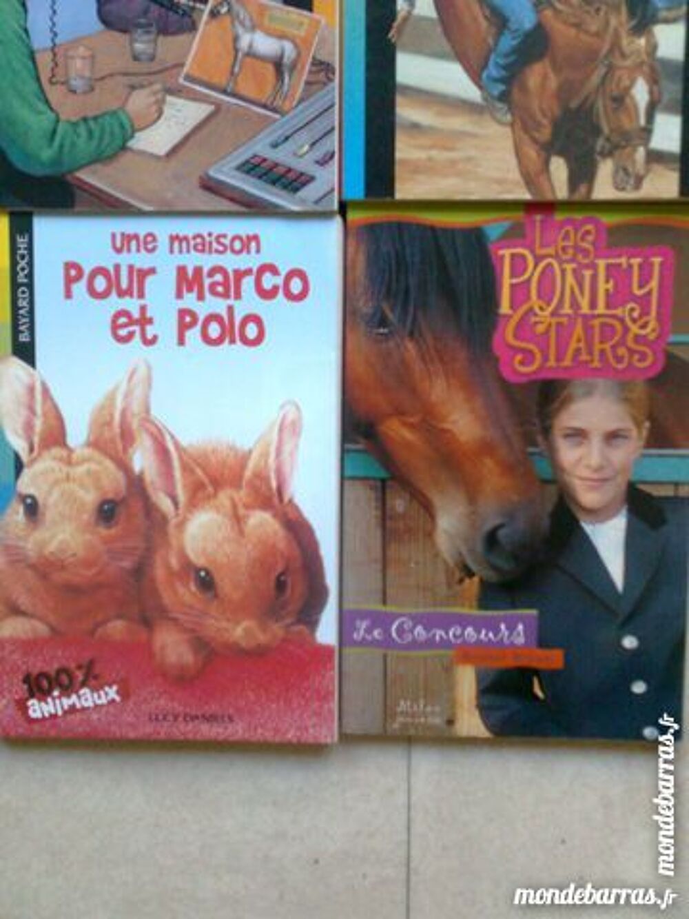 6 livres sur les chevaux - zoe Livres et BD