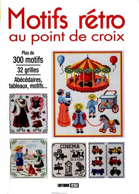 LE POINT DE CROIX : MOTIFS RTRO / prixportcompris 11 Lille (59)