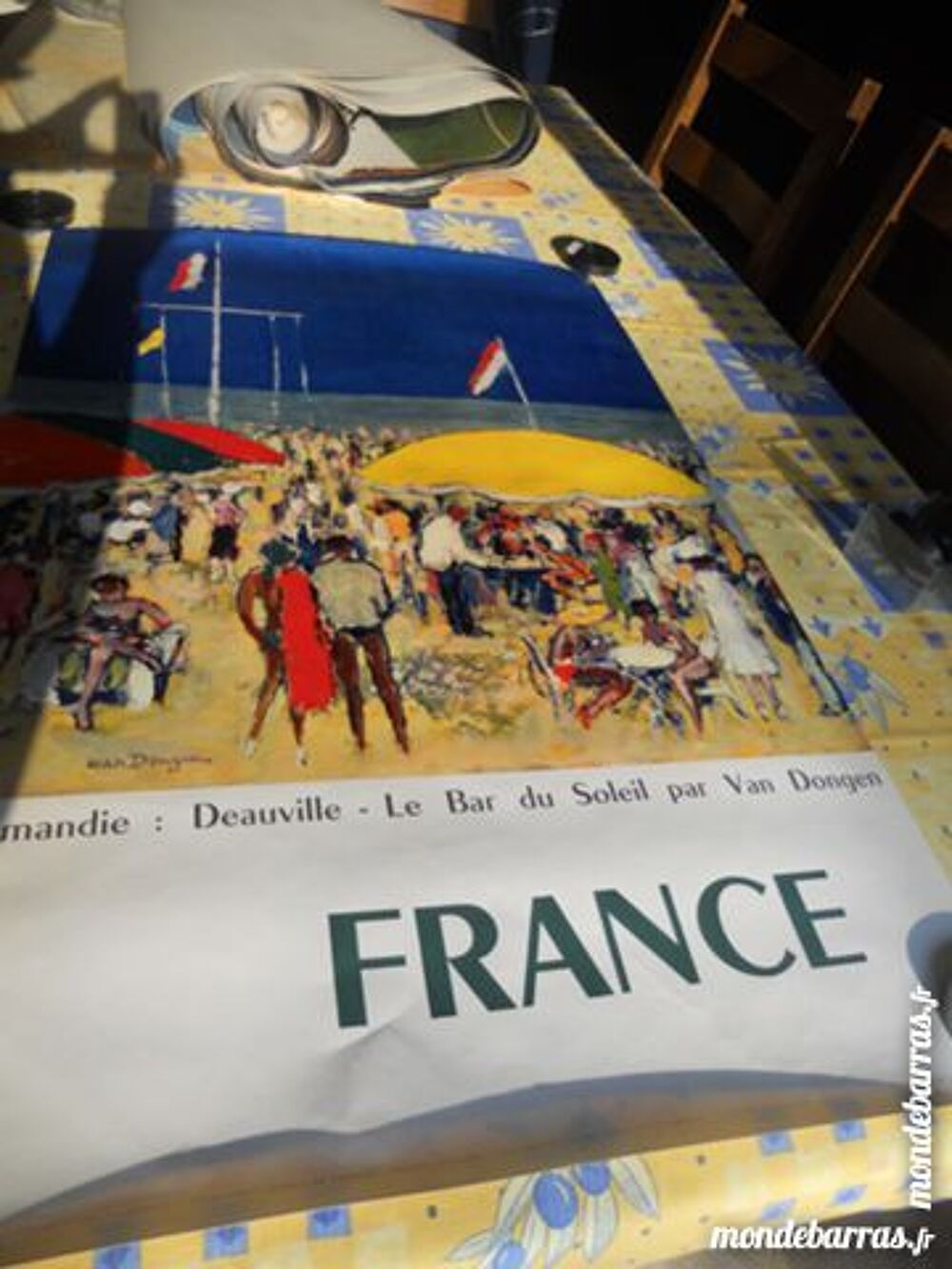 rare chronolitographie pour collectionneur 