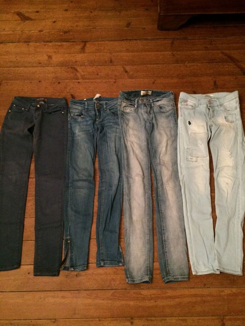 Lot de 4 Blue Jeans Slim Vêtements