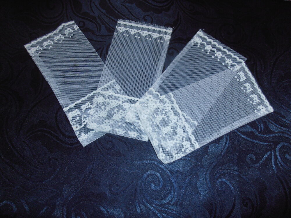 4 sachets en tulle (79) Décoration