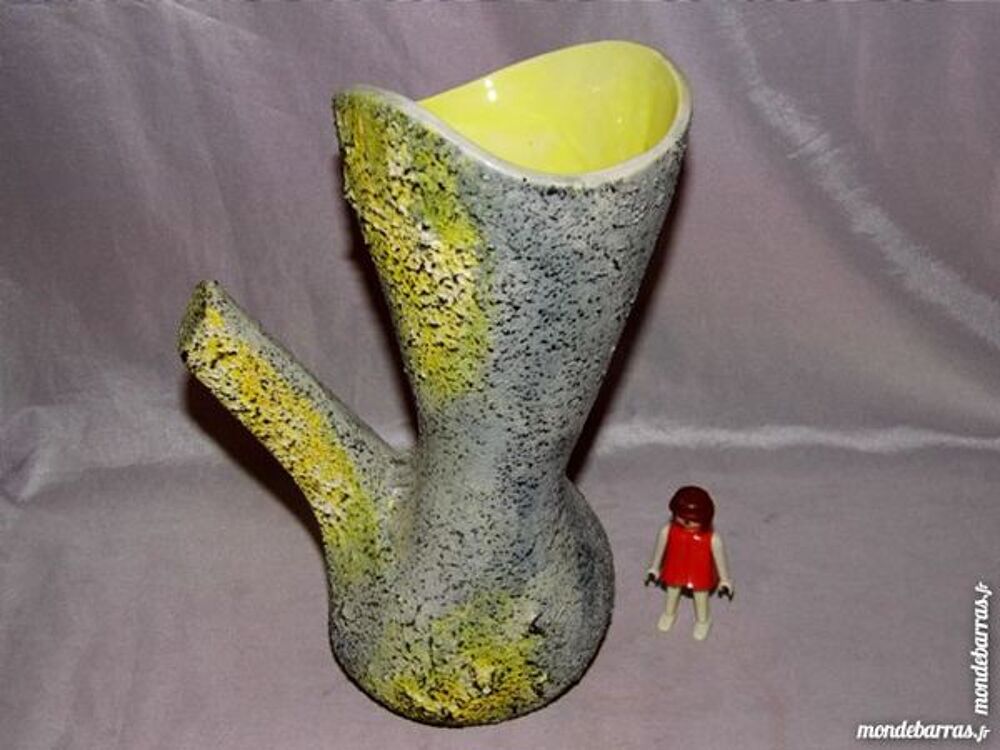 Vase c&eacute;ramique faience germanique ann&eacute;es 50 retro Décoration
