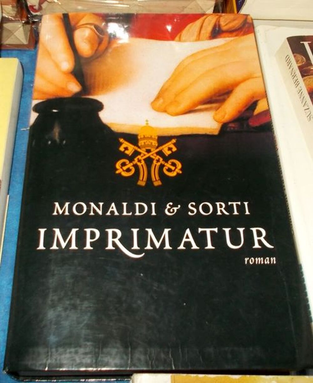 Roman historique imprimatur monaldi et sorti Livres et BD