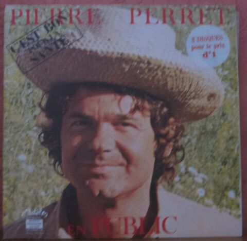 PIERRE PERRET - 2 disques  33 t -  C'est bon pour la santé  10 Sassenage (38)