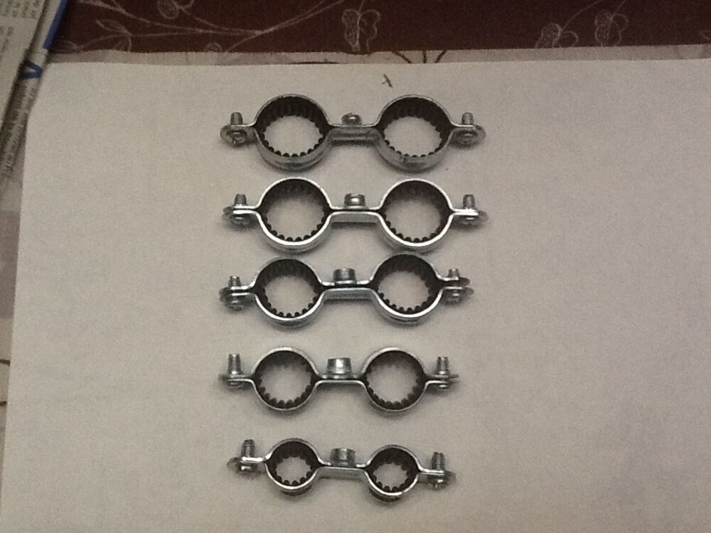 colliers double de fixation Bricolage