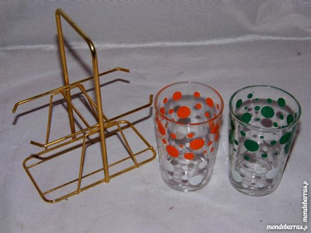 Service orangeade vintage biscuit gondolo 60 70 Décoration