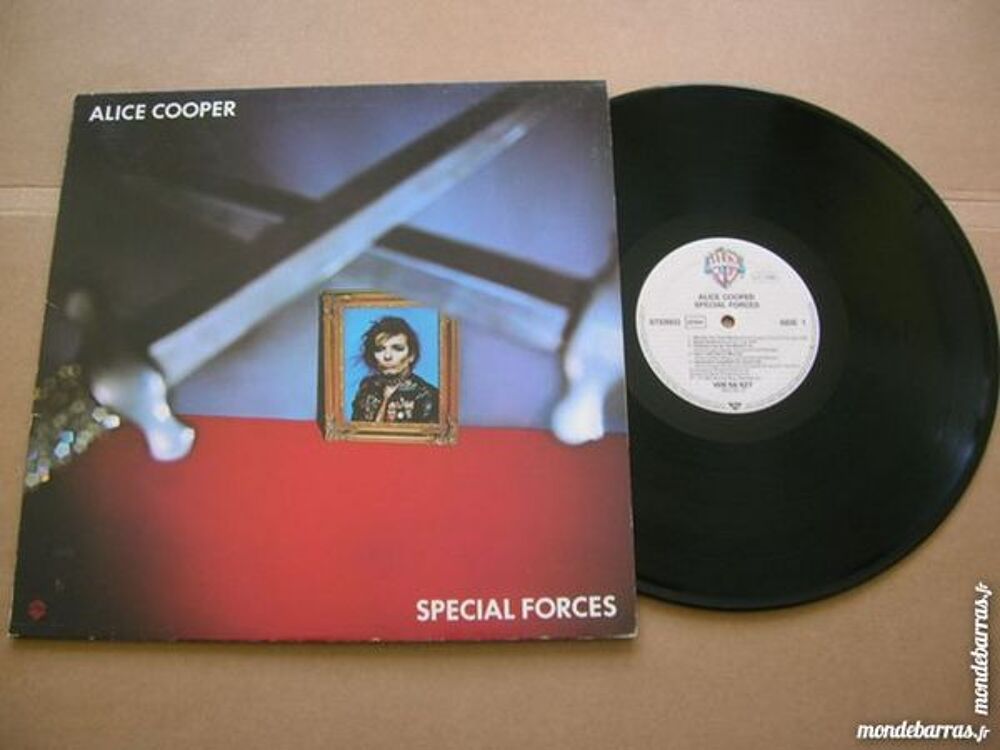 33 TOURS ALICE COOPER Special Forces - ORIGINAL CD et vinyles