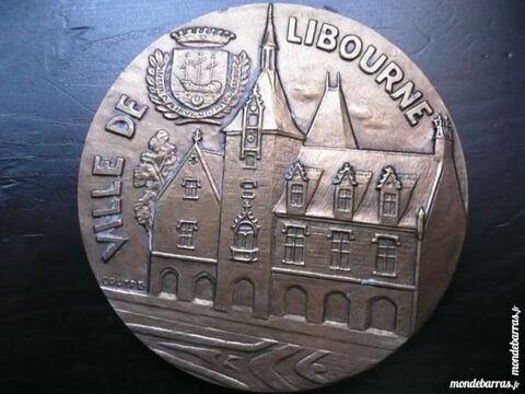 Jolie M�daille bronze ville Libourne (33) 45 Bordeaux (33)