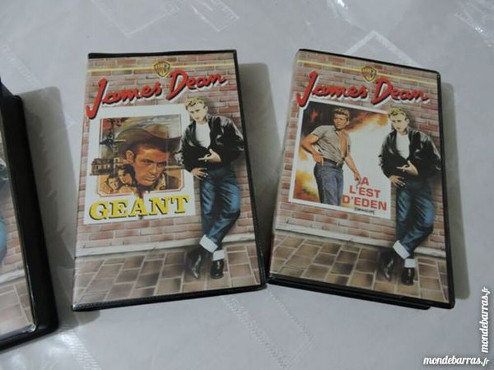 Cassettes VHS James Dean DVD et blu-ray