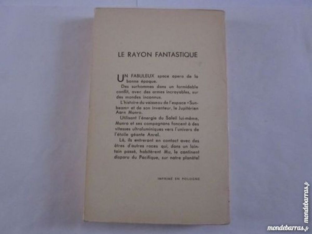 S F - LA MACHINE SUPREME - RAYON FANTASTIQUE Livres et BD