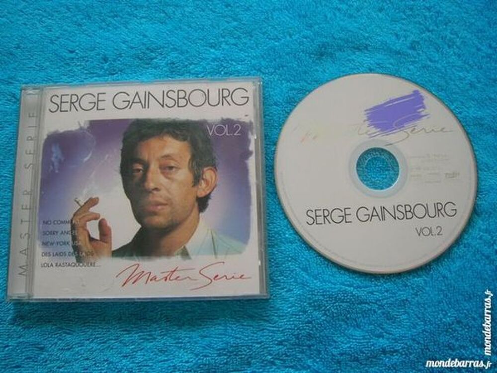 CD SERGE GAINSBOURG Vol.2 Master S&eacute;rie CD et vinyles