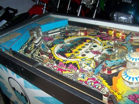 Rech pour ma collection flipper de bar a restaurer ou hs. 0 Alenon (61)