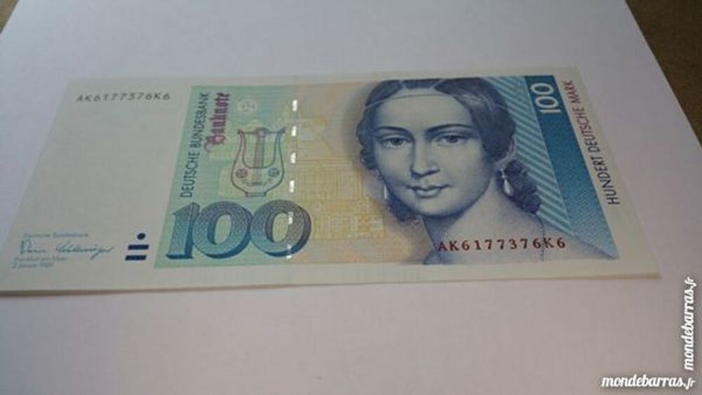 Billet allemagne 100dm 