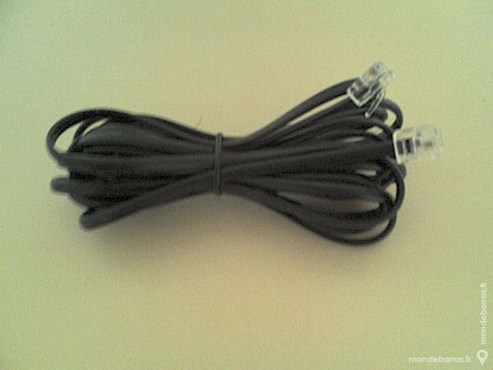 C&acirc;ble t&eacute;l&eacute;phonique rj11 Téléphones et tablettes