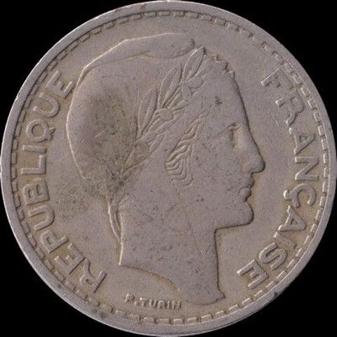 Algrie, 50 francs 1949 1 Couzeix (87)