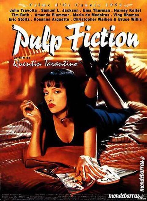 Dvd: Pulp Fiction (130) 6 Saint-Quentin (02)