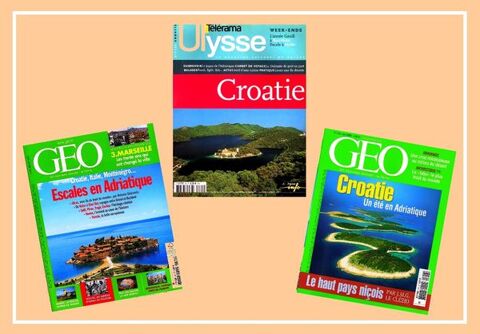 LA CROATIE - GEO / prixportcompris 13 Nantes (44)