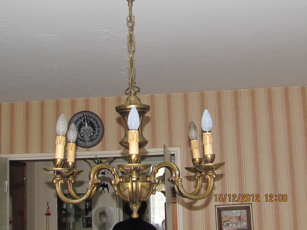 Lustre en bronze Décoration