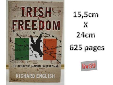 Trs rare livre : IRISH FREEDOM 20 Mons-en-Barul (59)