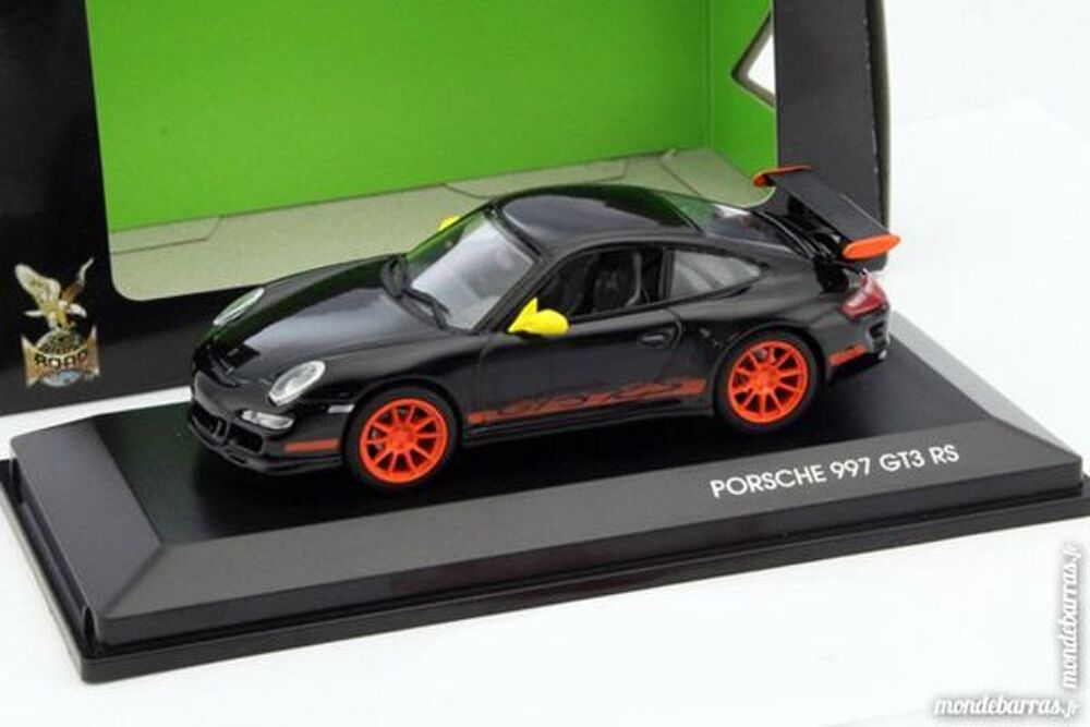 Porsche 911 997 Gt3 RS Noir 1/43 Signature Neuf Bo Jeux / jouets