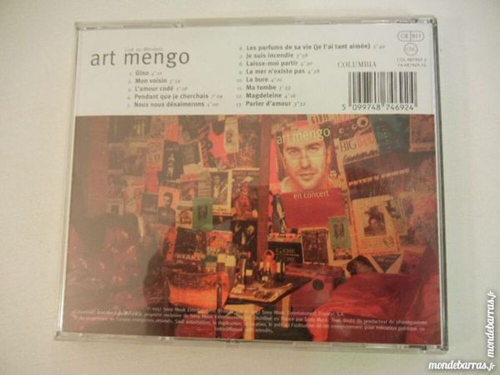art mengo CD et vinyles