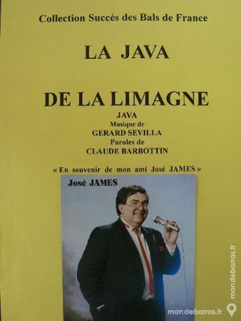 Accordeon: JAVA DE LA LIMAGNE de CLAUDE BARBOTTIN 1 Clermont-Ferrand (63)