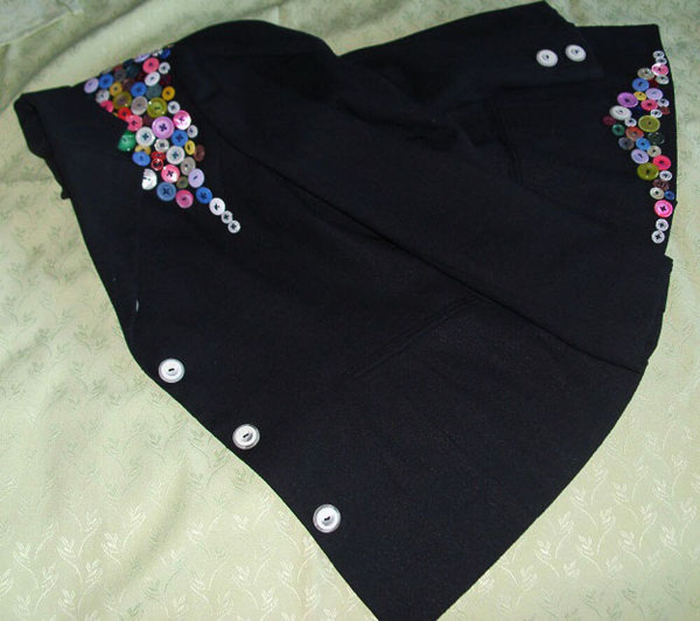 Petite Veste de Blazer noire femme Vêtements