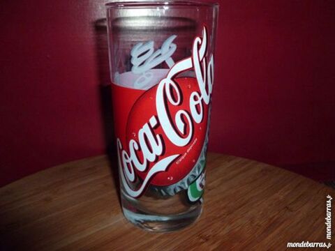 T33: 6 verres COCA COLA logo capsules 7 Vaural (95)