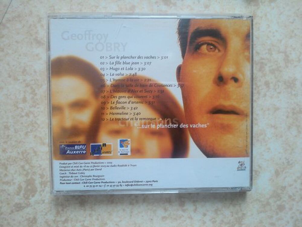 GEOFFROY GOBRY - CD CD et vinyles