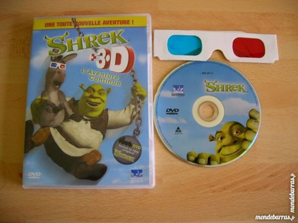 DVD SHREK L'Aventure continue DVD et blu-ray